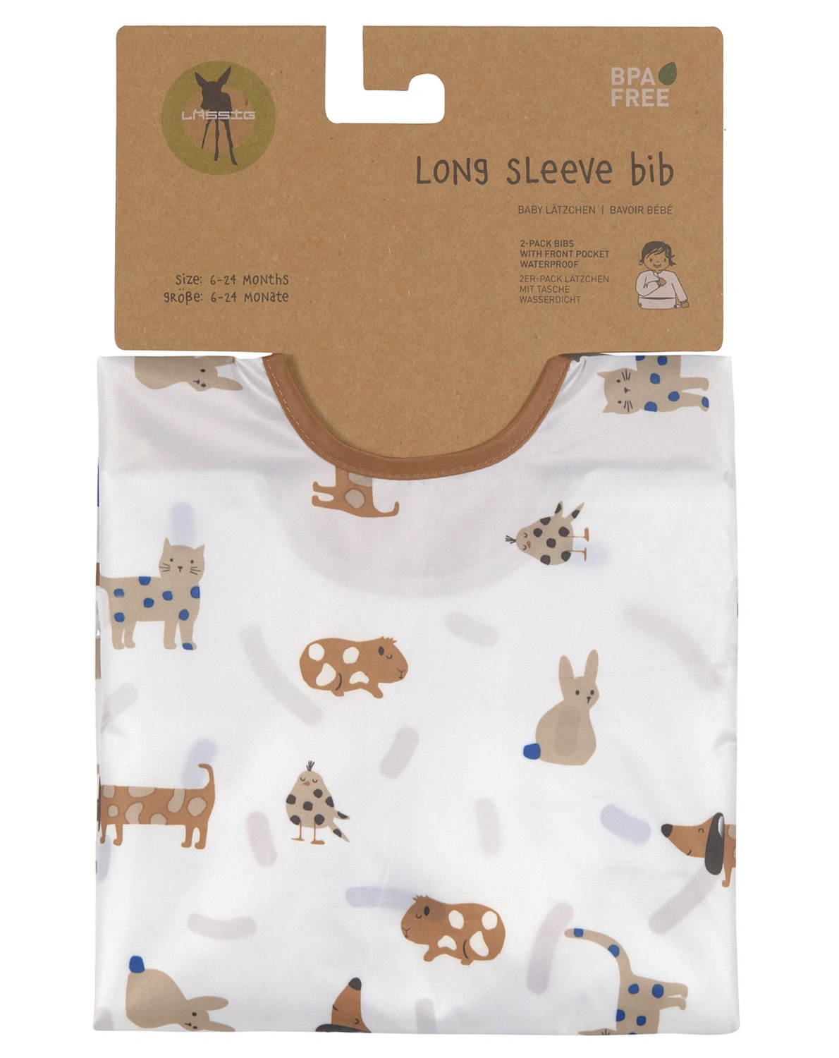 Ärmellätzchen LITTLE MATEYS 2er Set in royal blue