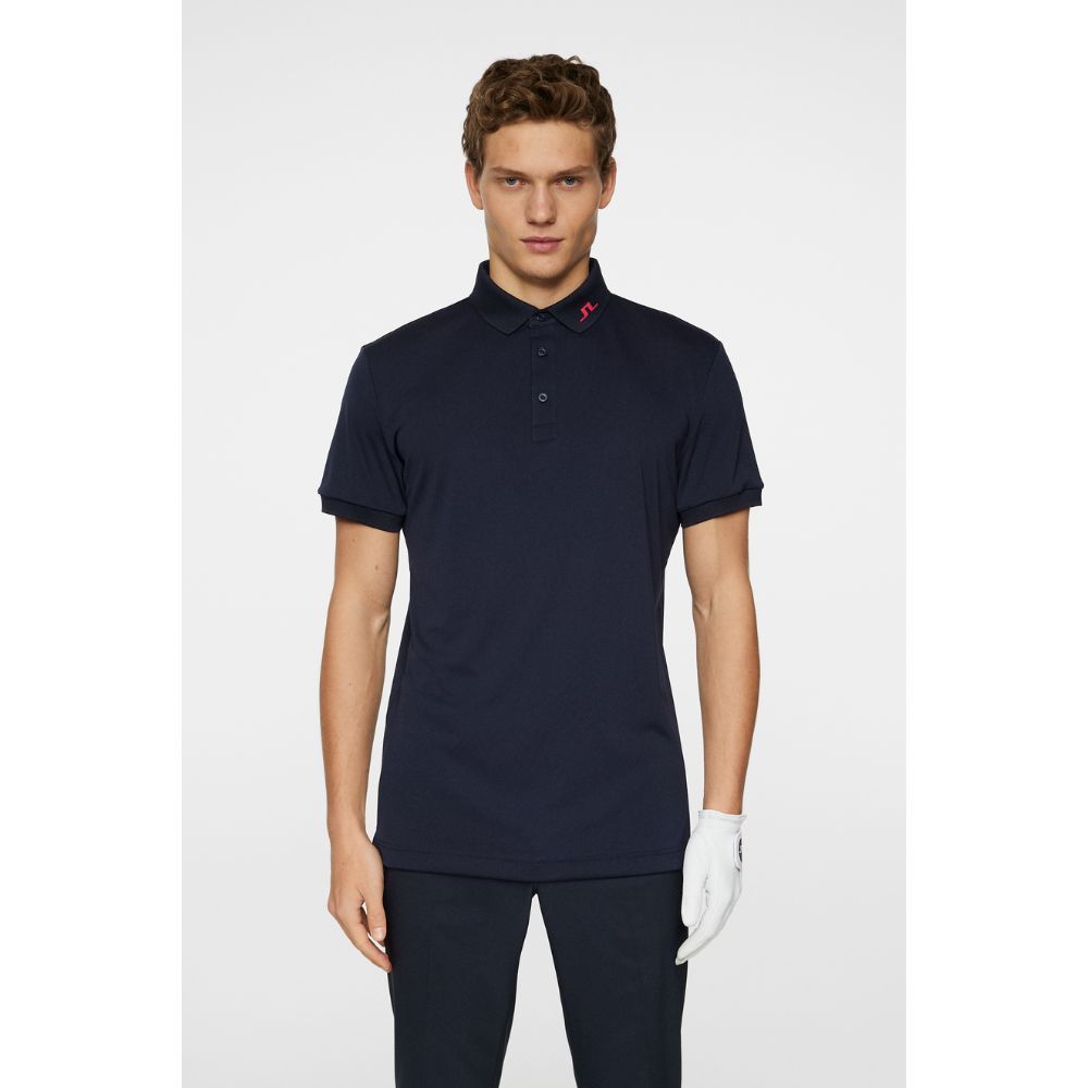 KV Print Pique Herre Navy