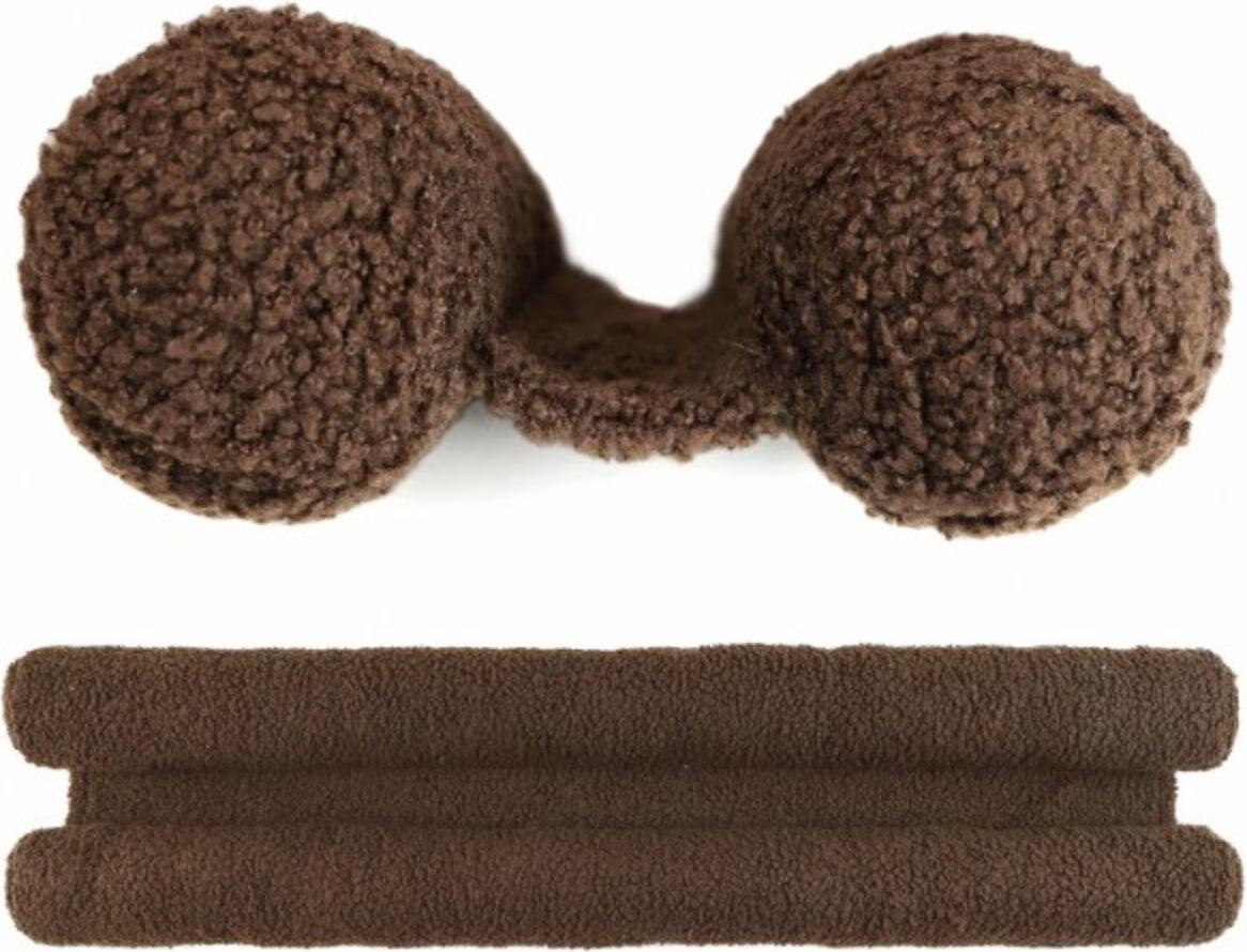 Unique Living tochtstopper Pip bruin 80 x 2 x 7,5 cm