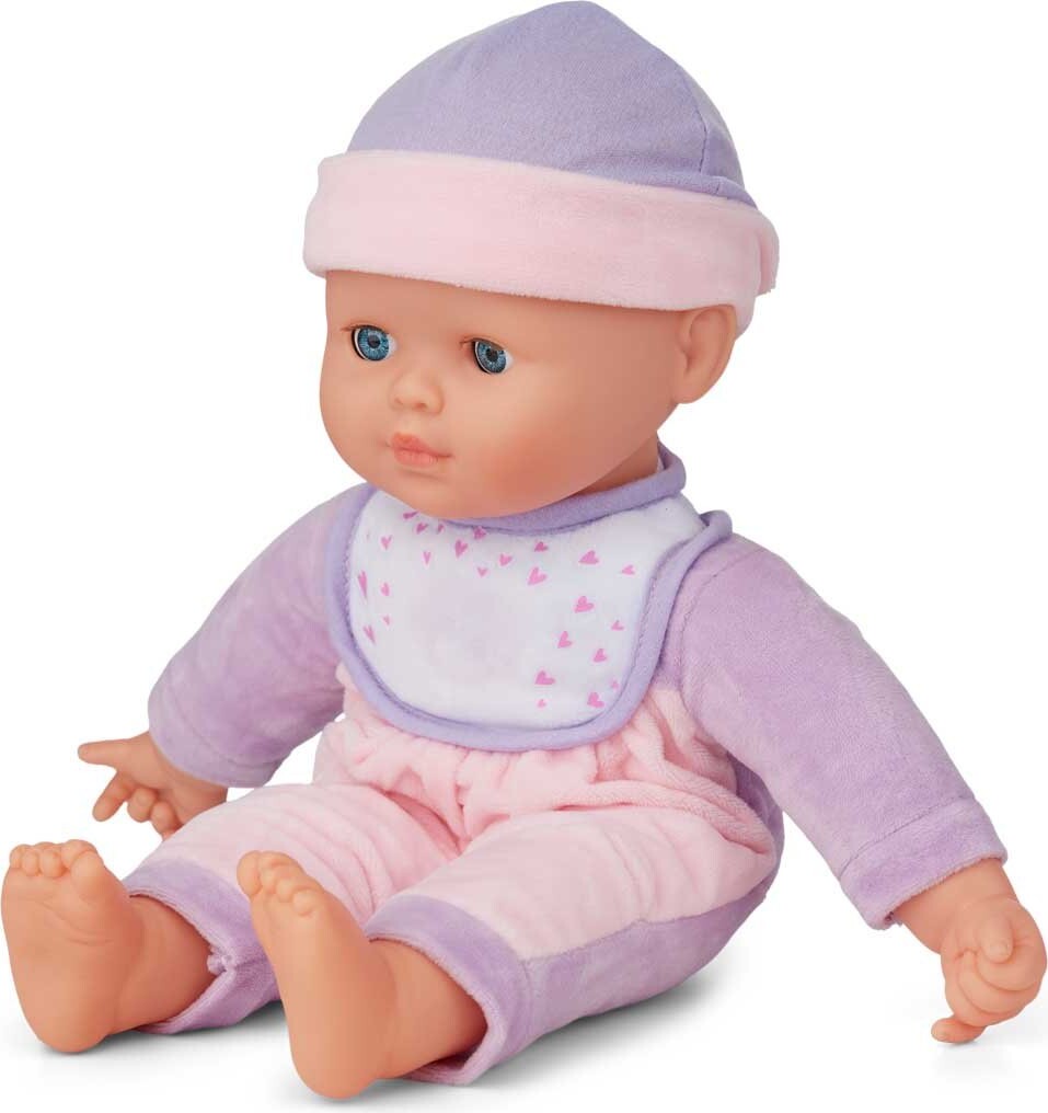 Mother Love - Interaktiv Baby Dukke Med Sut, Tøj Og Stetoskop - 38 CM