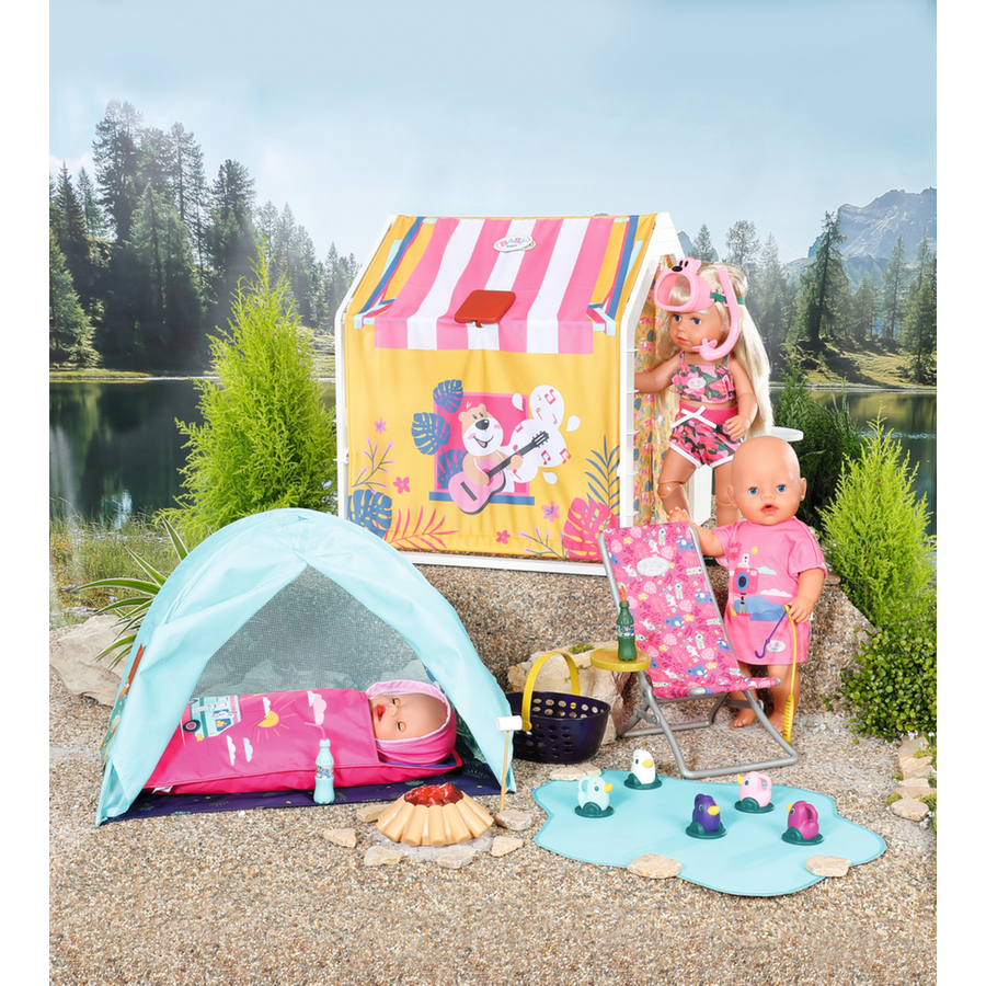 Zapf Creation BABY born® Weekend Puppen Camping Set