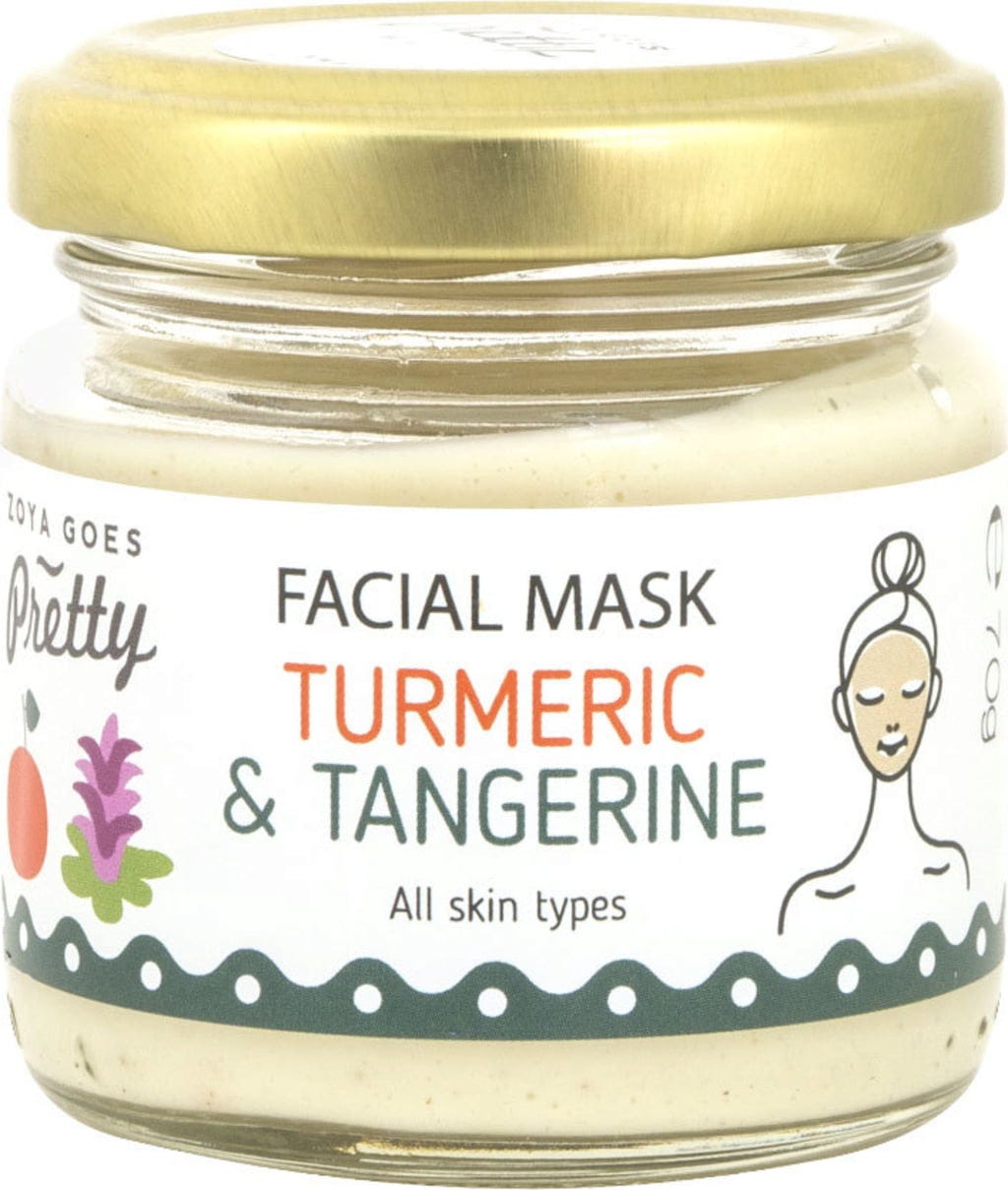 Zoya goes pretty  Tumeric & Tangerine Facial Mask, 70 g