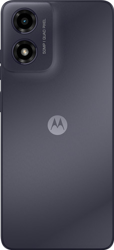 Motorola Moto G04s 64GB Zwart 4G + Just In Case Tempered Glass Screenprotector