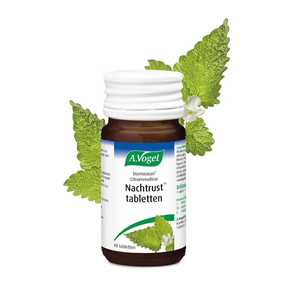 A.Vogel Dormeasan Nachtrust Citroenmelisse60 tabletten