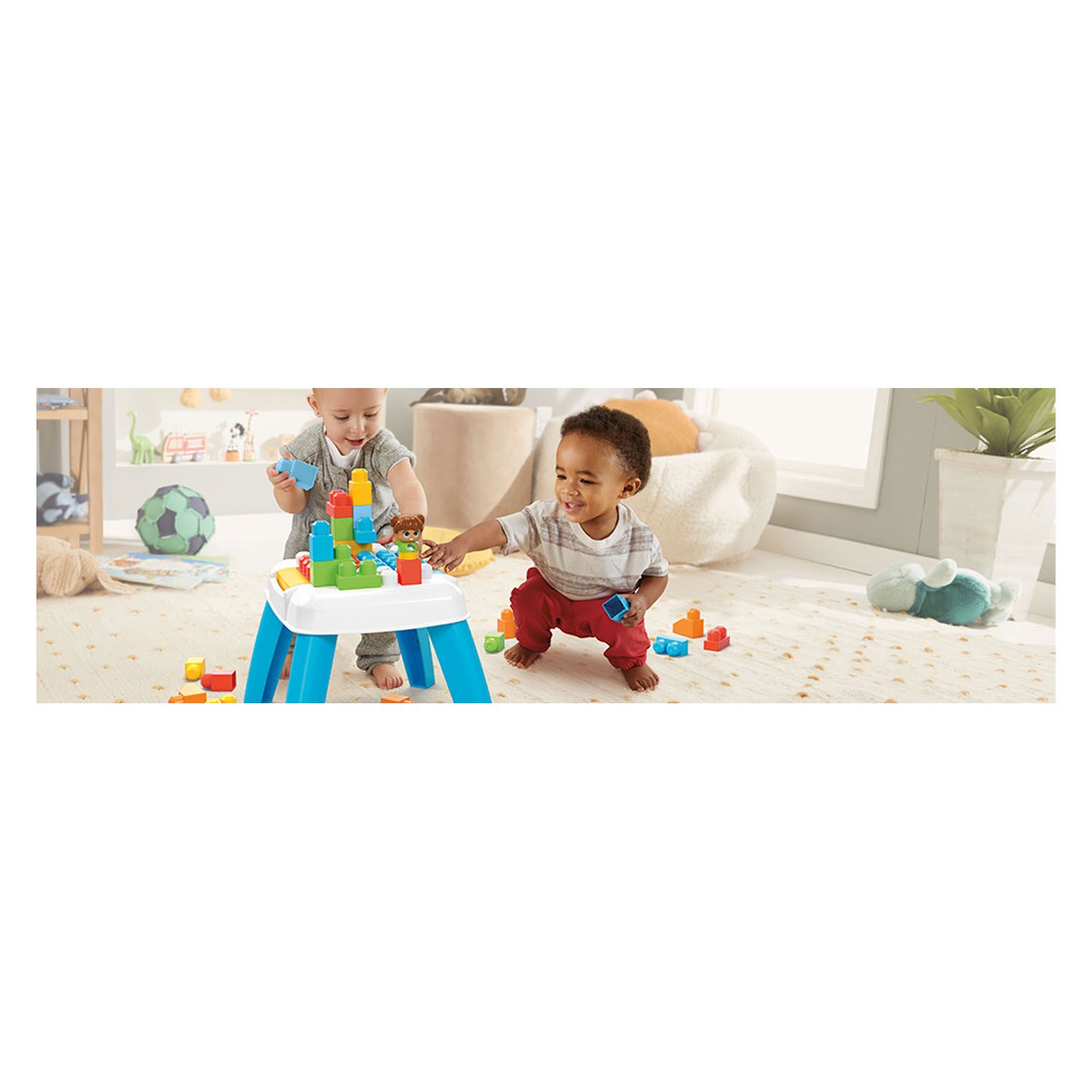 Mega Bloks - Build 'N Tumble Bouw Tafel