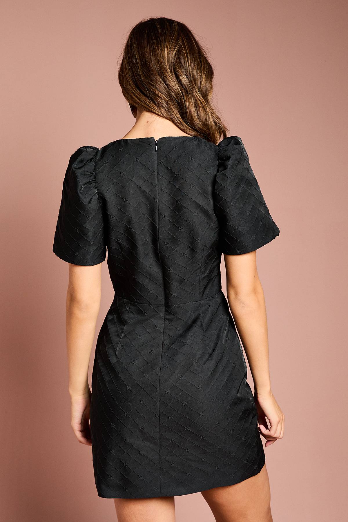 Coast Robe Mini à Nœuds en Jacquard