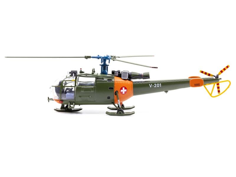 ACE Alouette III Swiss Air Force V-201 1:72 Modellflugzeug Schweizer Luftwaffe