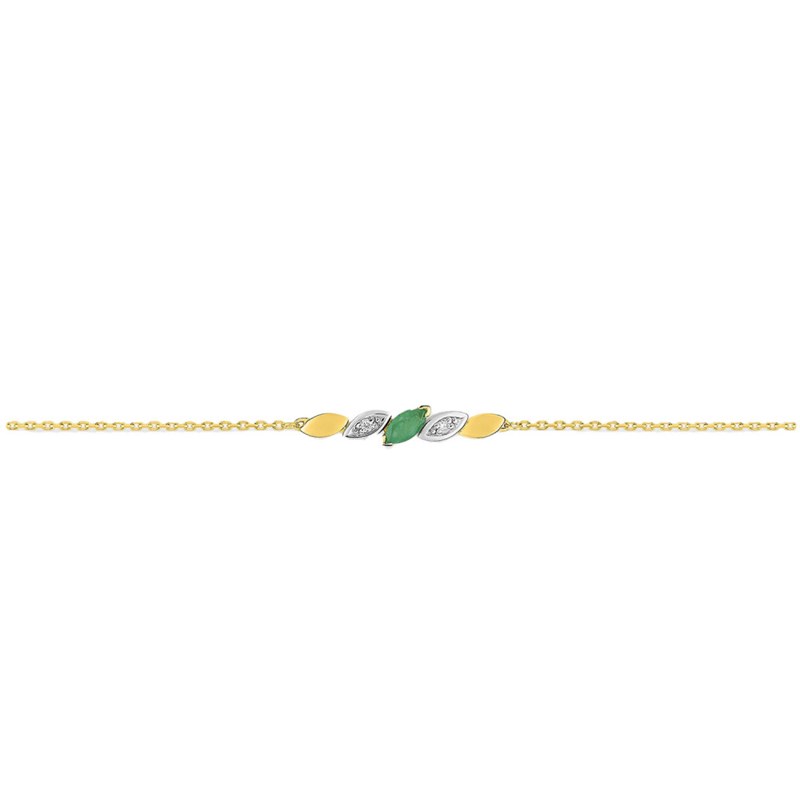 Bracelet Femme - Or 18 Carats - Longueur : 18 cm
