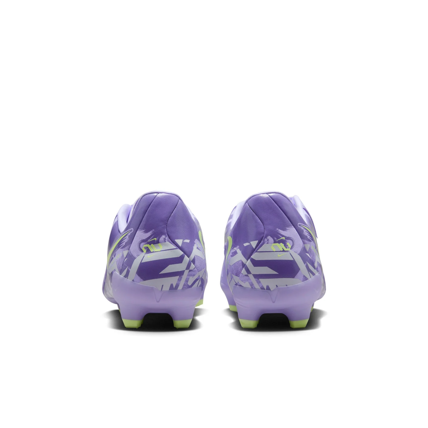 Nike Phantom GX II Academy Gras / Kunstgras Voetbalschoenen (MG) Lichtpaars Lichtgeel