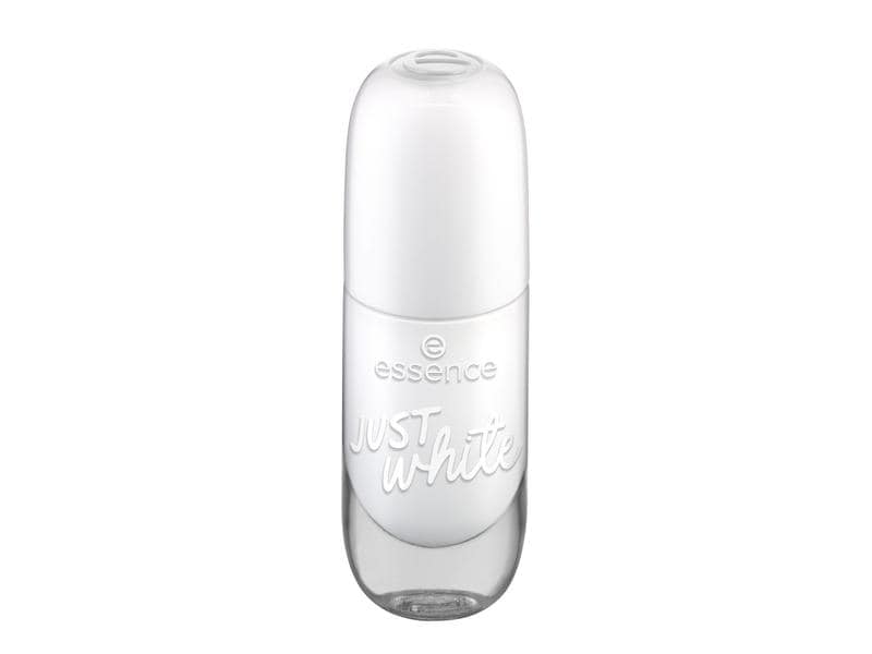 essence Nagellack Gel Nail 33 JUST white Schnelltrocknender Nagellack für ein hochglänzendes Gel-Finish