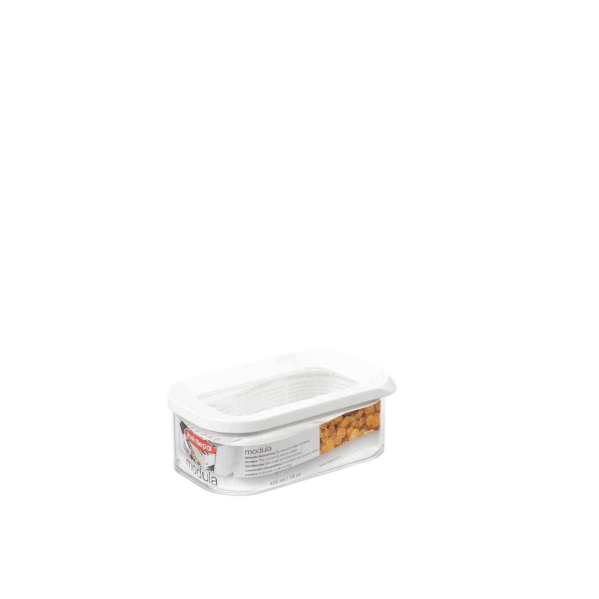 Mepal Modula Storage box 0.4 liter Transparent