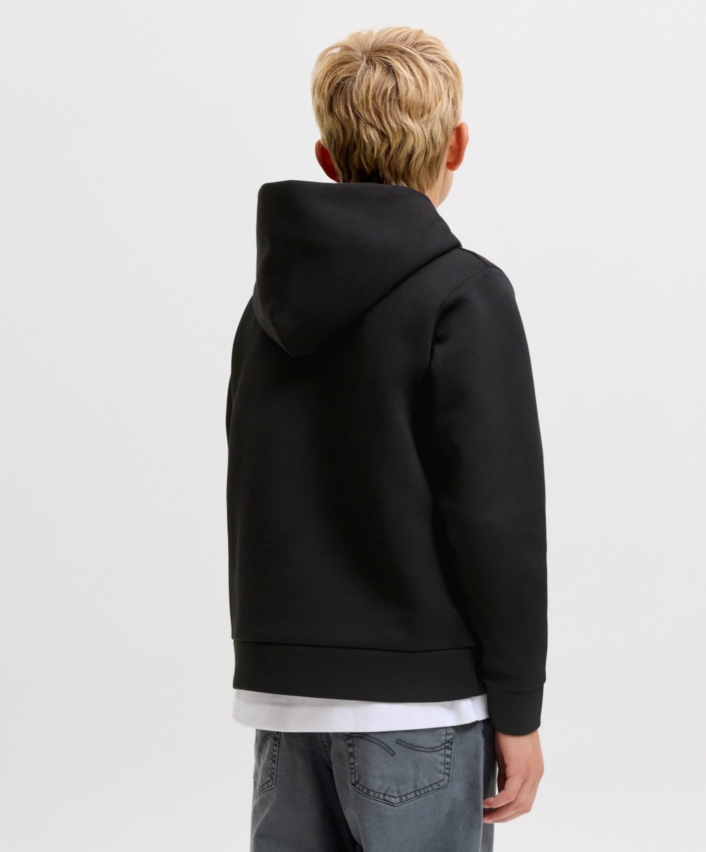 Jack & Jones Jongens hoodie zwart