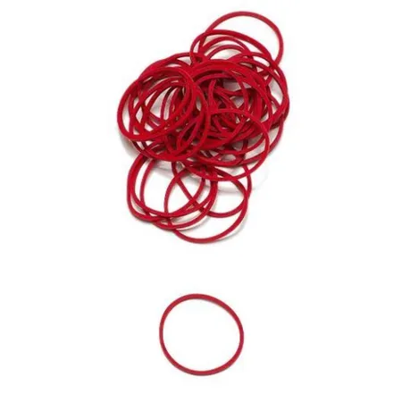 Läufer Rondella Gummiringe Nr. 4, rot, 25 mm, 25 g