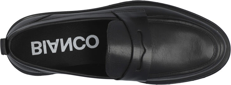 Bianco BIAGIL Penny Loafer Soft Texas Black