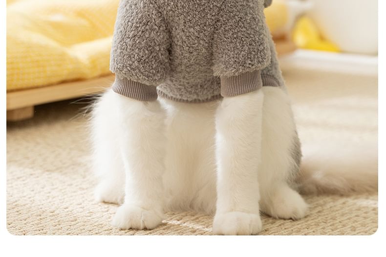 Cissilli - Eenden Chenille Huisdier Top