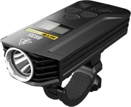 Nitecore BR35, Cykellygte, Sort, 1 m, IPX7, LED, 1800 lm