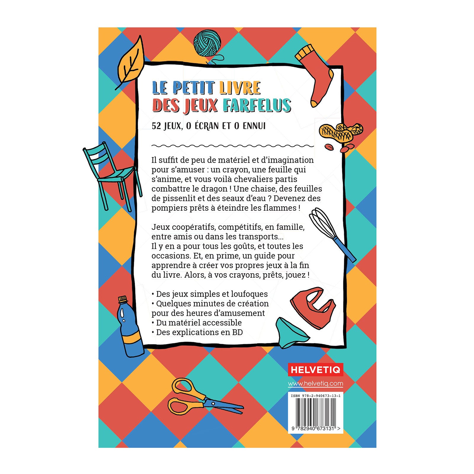 Livre Le petit livre des jeux farfelus