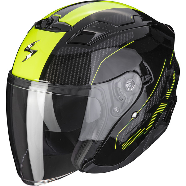 Scorpion - Casque Exo-230 Condor Noir / Jaune fluo