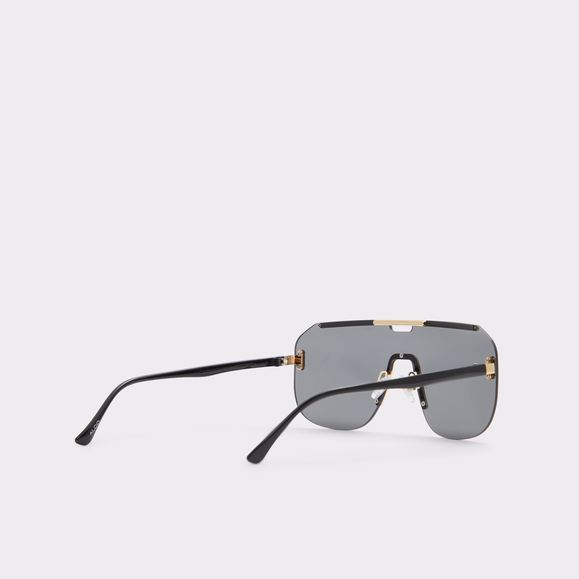 Federico Black-Gold Multi Men Sunglasses
