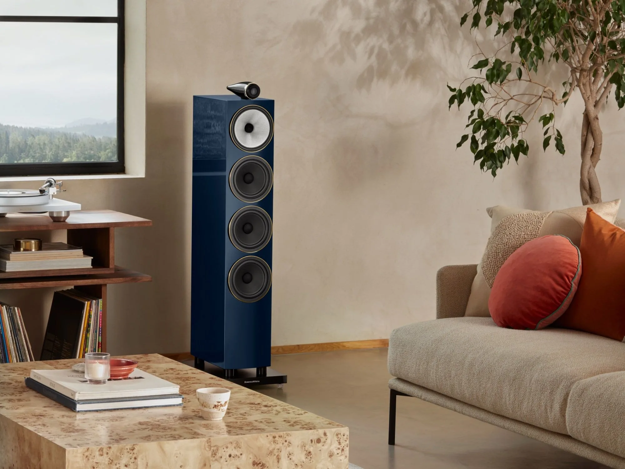 B&W 702 S3 Signature Midnight Blue Metallic (la paire) Enceintes colonne