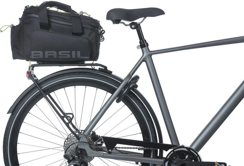Basil - Miles Trunkbag MIK - Fietstas - Zwart - 7L