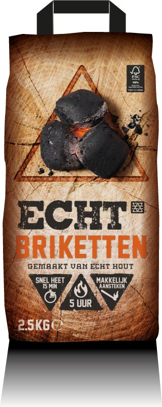 Echt briketten 2,5 kg