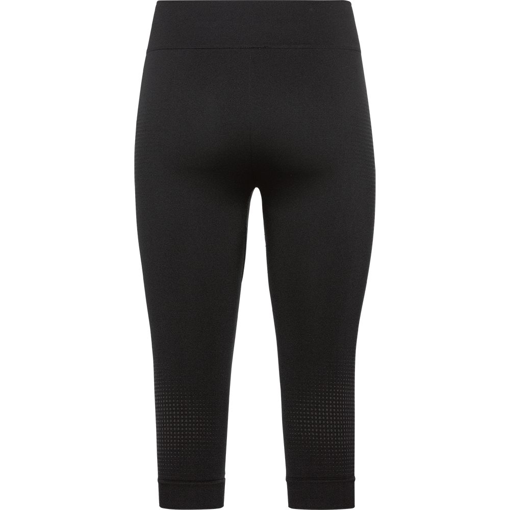 Odlo Performance Warm Eco 3/4 Leggings Damen black new odlo grey