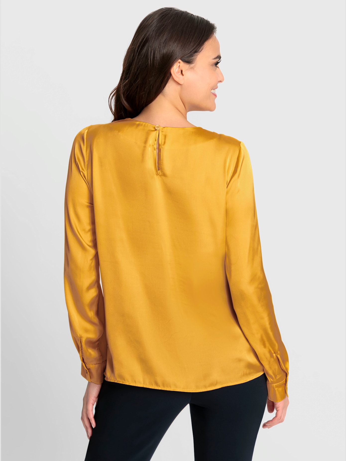 Chemisier qualité satin brillante