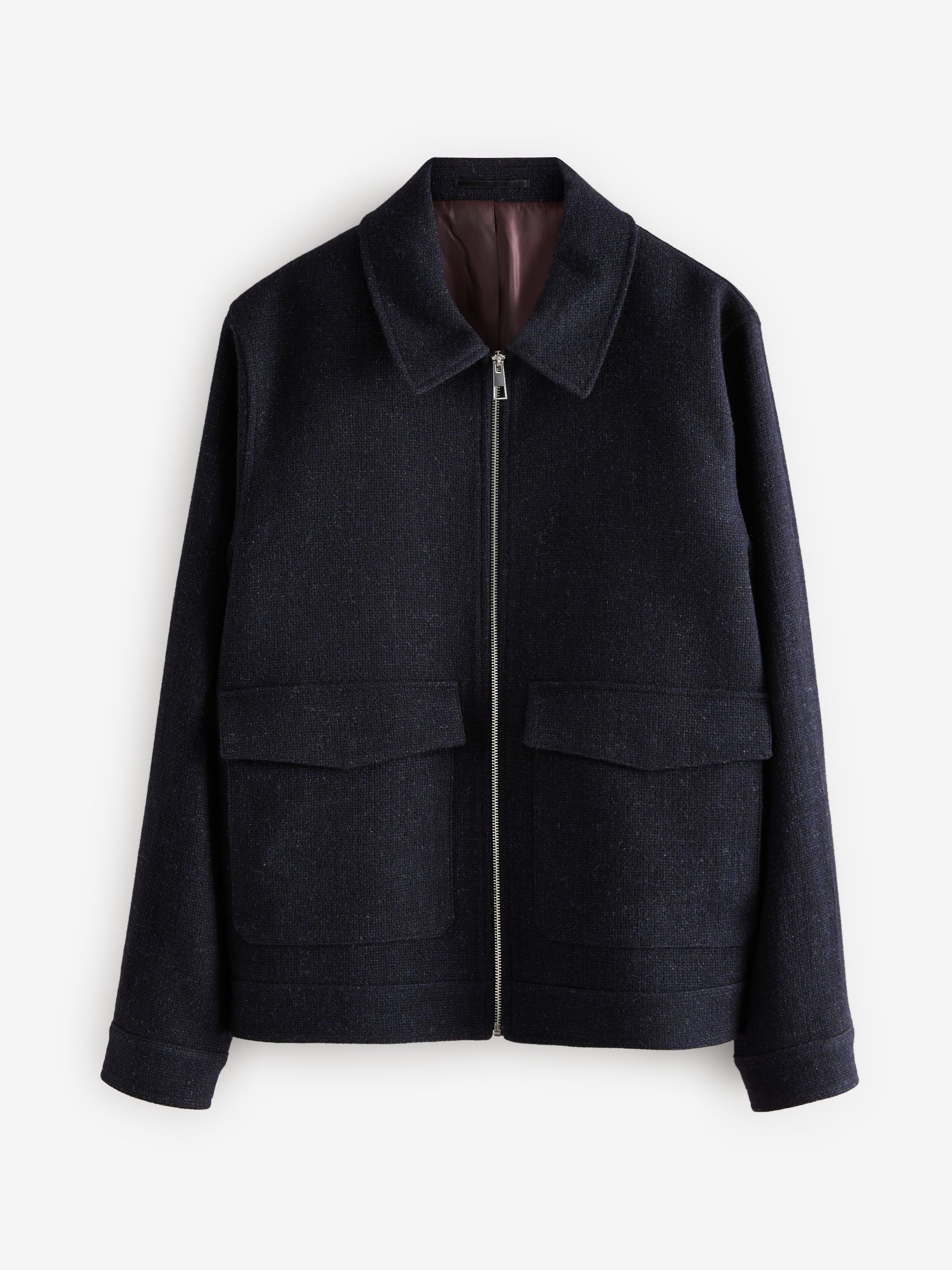 Donkerblauw - Signature 100% Wool Jacket