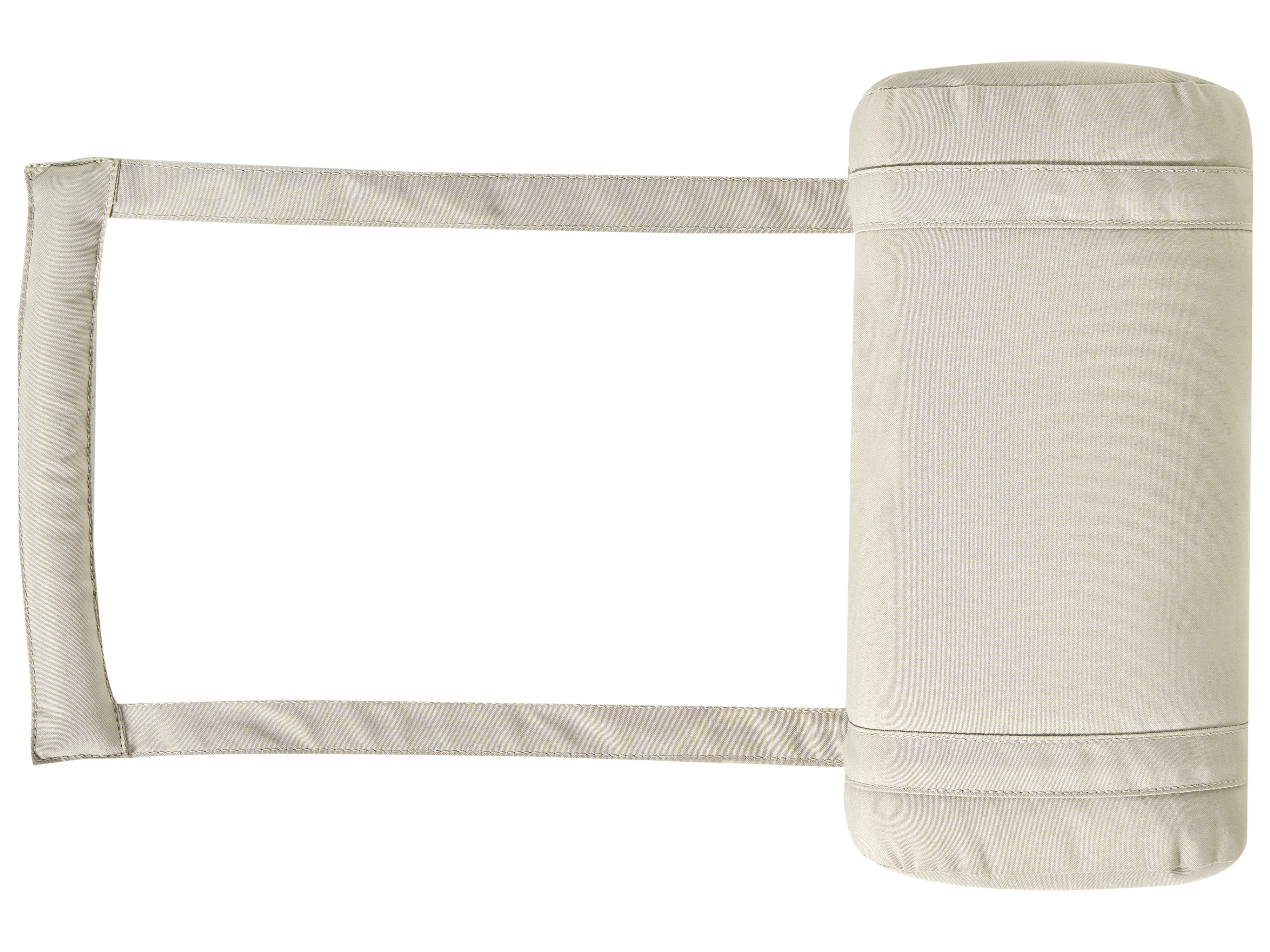 Ligstoel met kussen BRESCIA PREMIUM Acaciahout Taupe