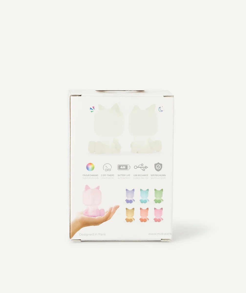 MOBVEILLEUSE CHAT COLORÉE