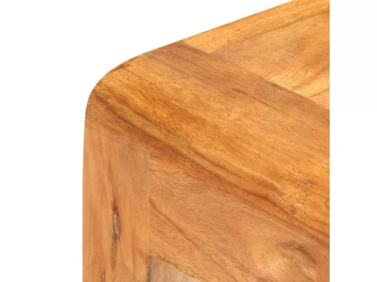 Table console 110x40x76cm Bois d'acacia massif et finition miel