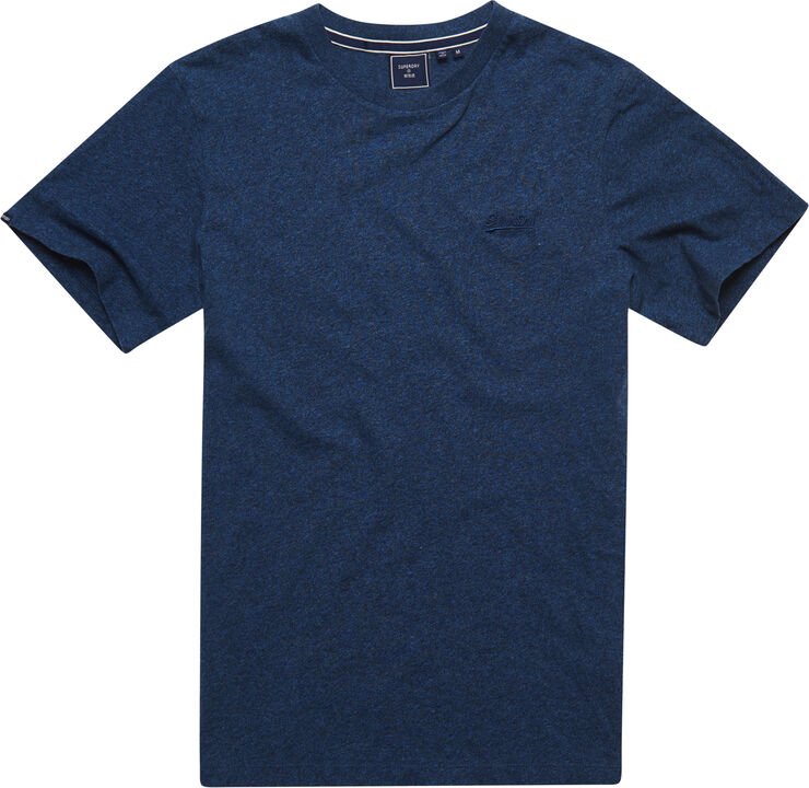 Superdry VINTAGE LOGO EMB TEE Charred teal grit
