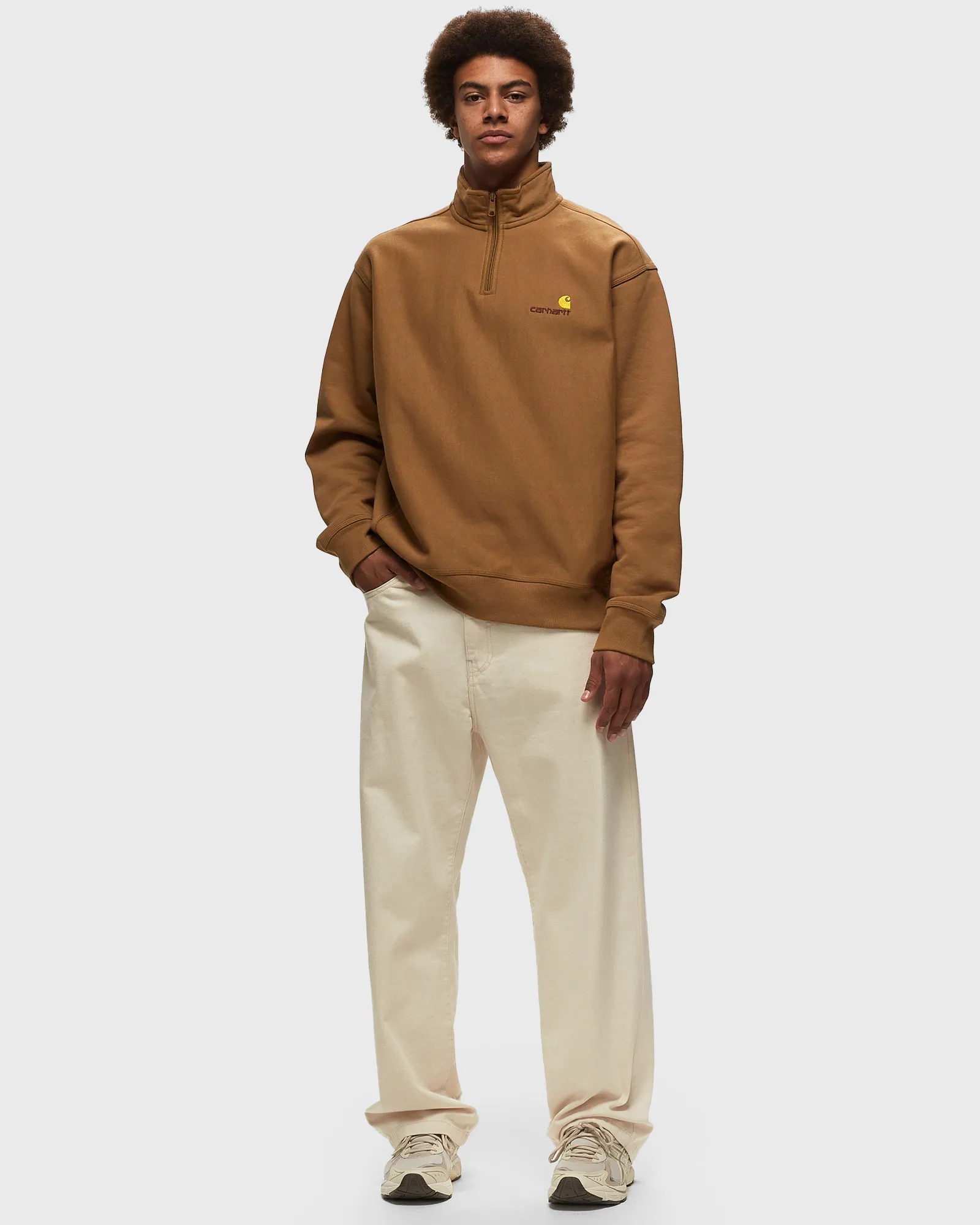 Carhartt WIP Half Zip American Script Sweat