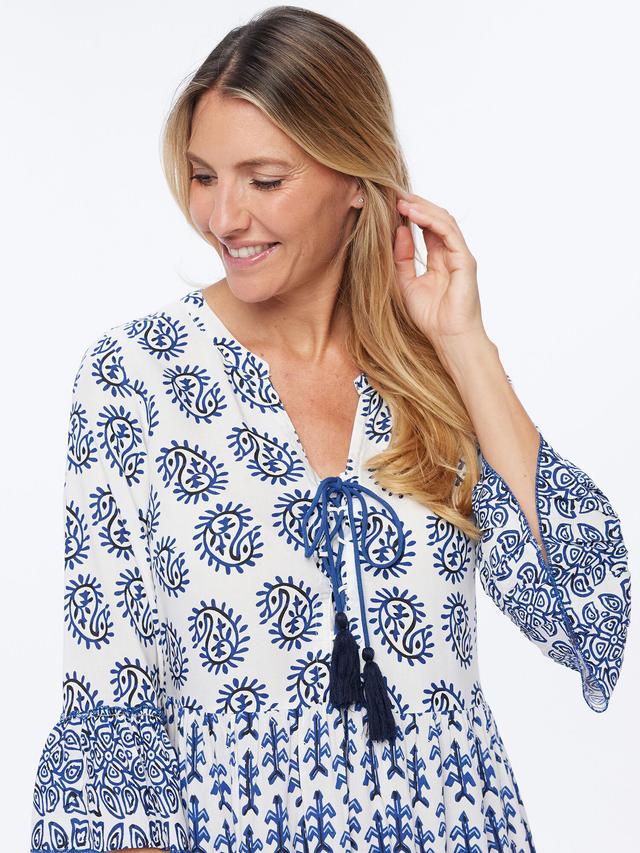 Tunikabluse Indigo