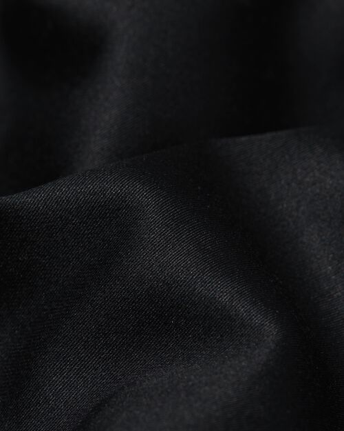 housse de couette en satin 200x200/220 noir