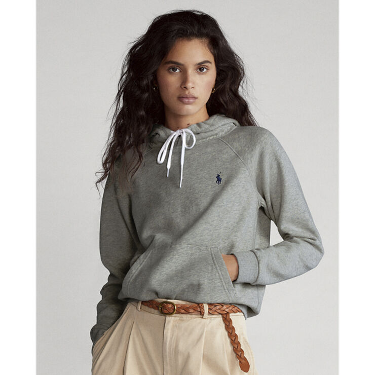 Polo Ralph Lauren Fleece Pullover Hoodie Grå