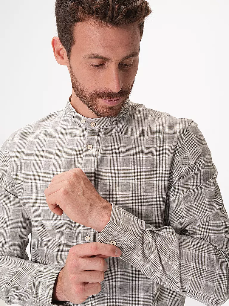 GOTTSEIDANK Trachtenhemd LENZ olive