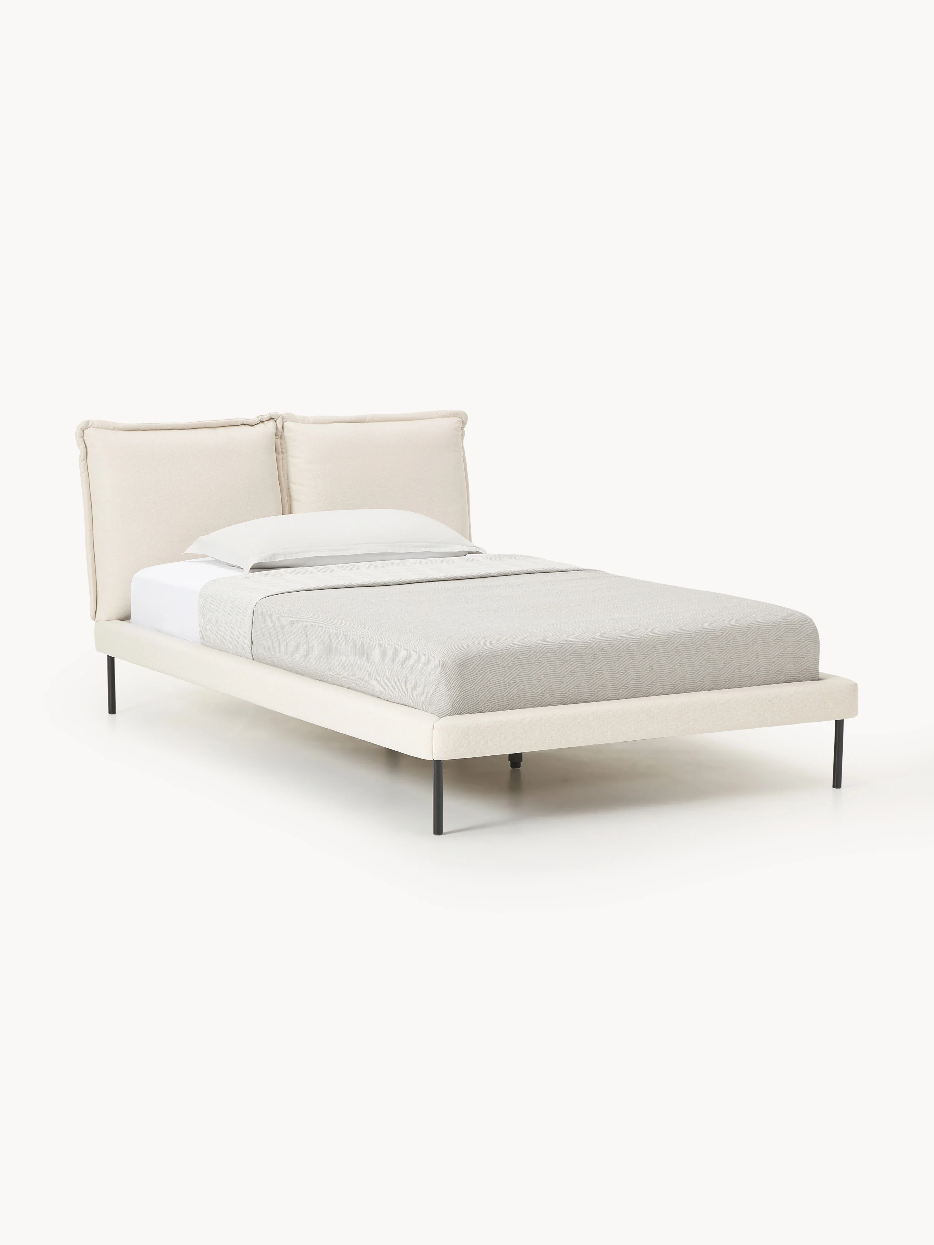 Gestoffeerd bed Amelia
