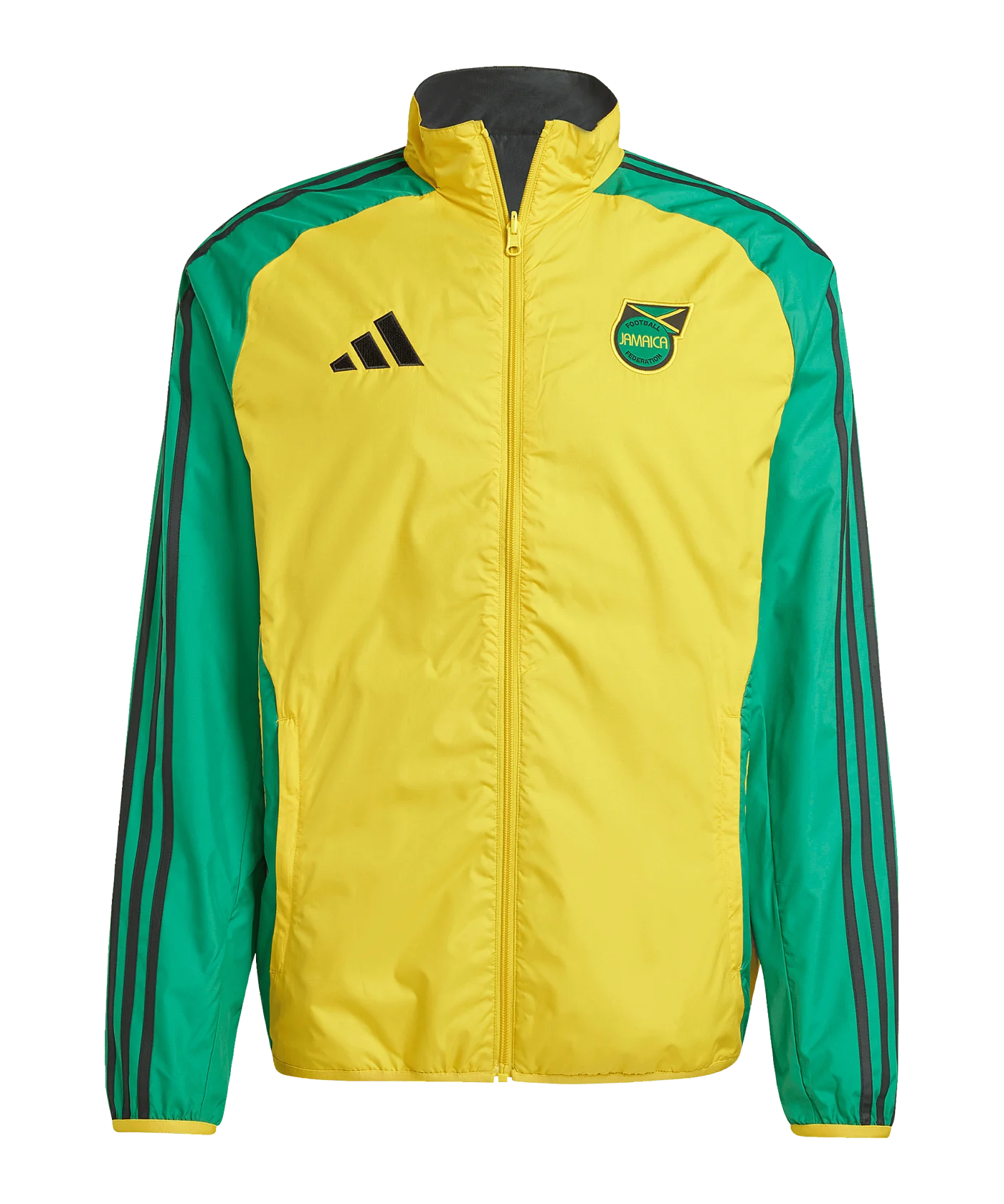 adidas Jamaica Anthem Jacke Gelb