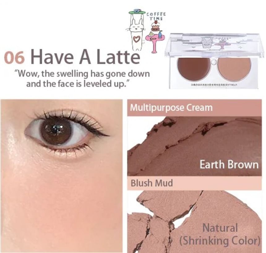 FLORTTE - Special Edition Multifunctionele Duo Blusher (4-6)