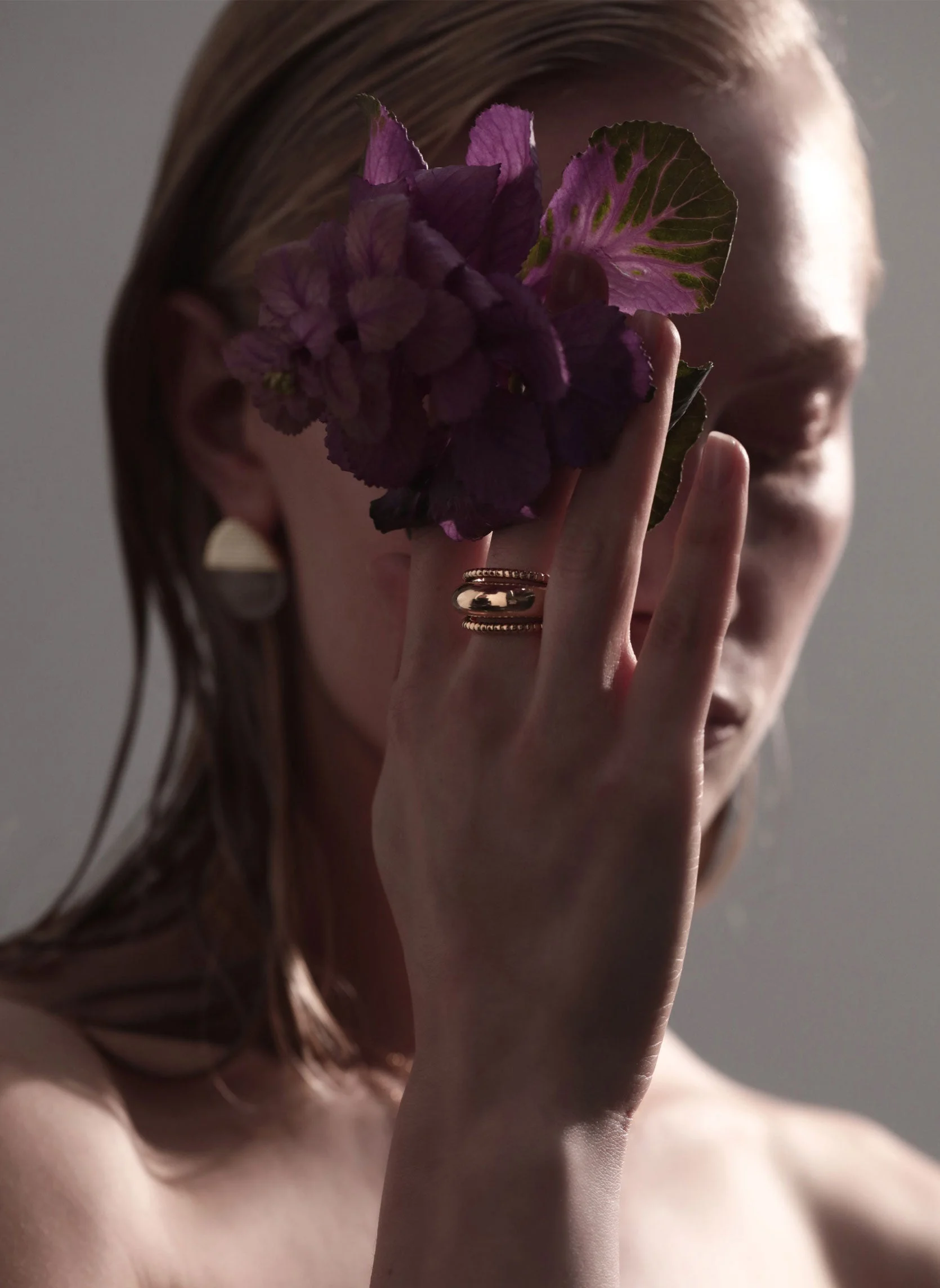 SPIREE - Bague large spiree | Doré