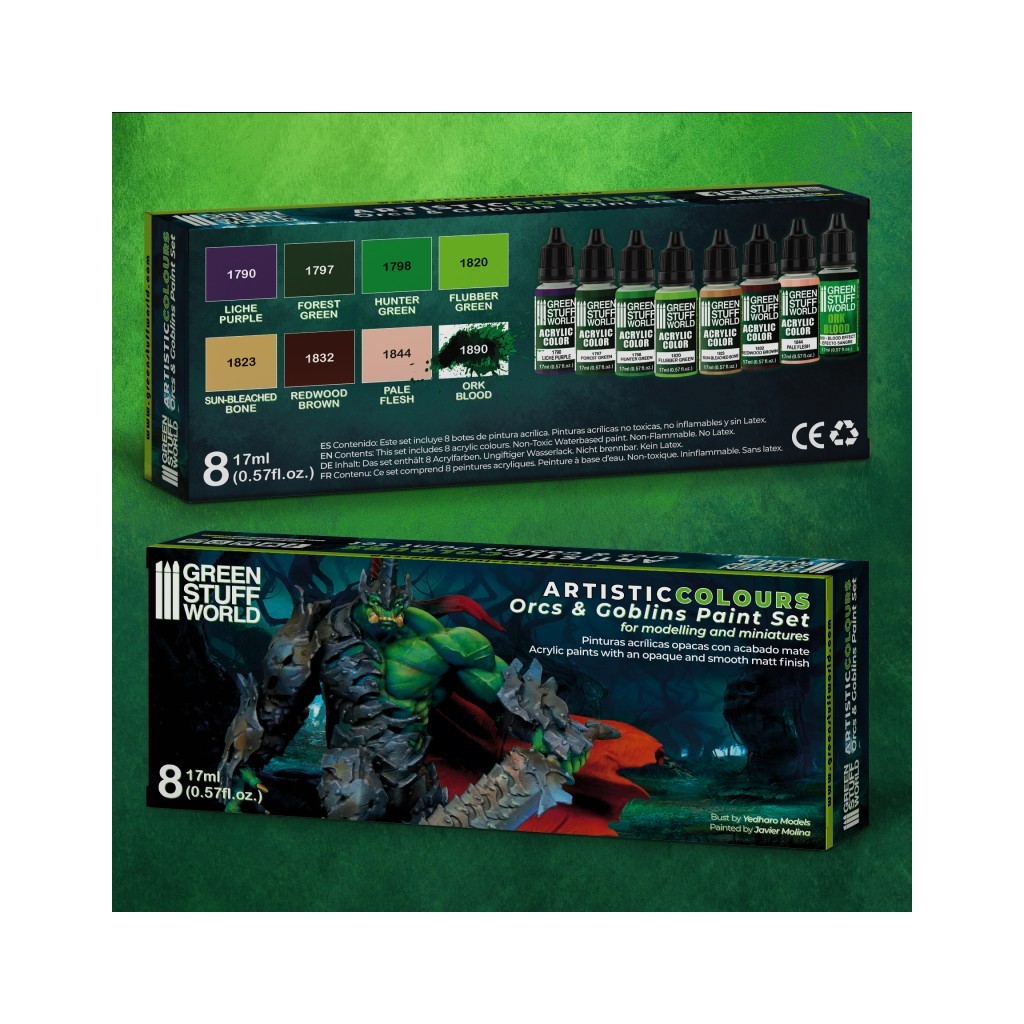Set de Peintures - Orcs et Gobelins
