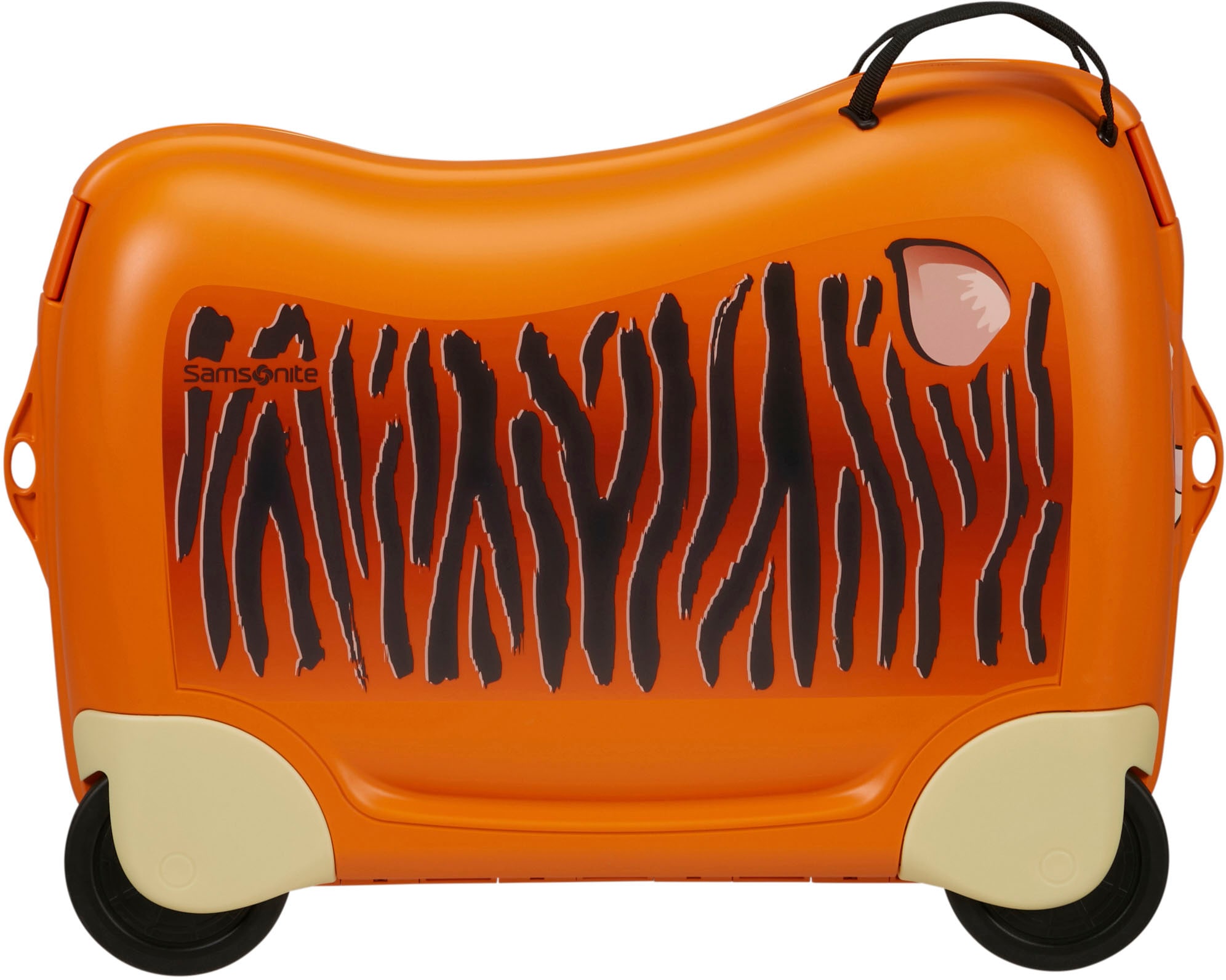 Samsonite Kinderkoffer »Dream2Go Ride-on Trolley, Tiger« 30 l 4 Rollen Kinder Reisegepäck Handgepäck-Koffer zum sitzen und ziehen