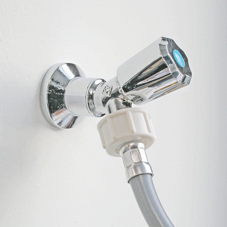 Flexible d'alimentation pour machine à laver raccords droits F-F coudé 3/4