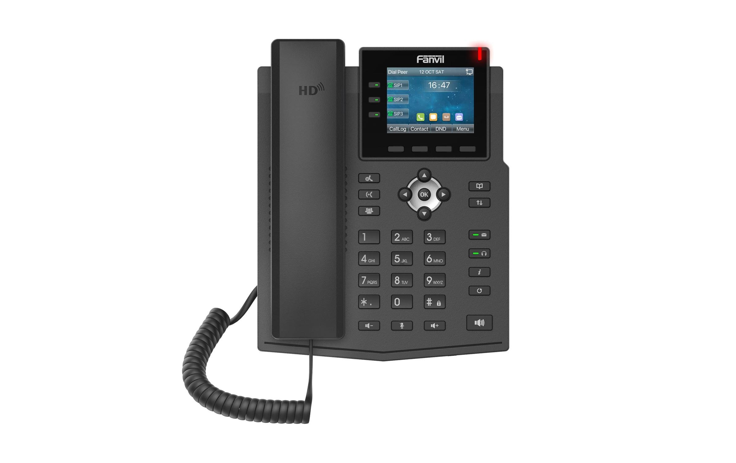 Tischtelefon X3U SchwarzX3U Enterprise IP-Telefon