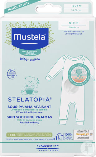 Mustela Stelatopia Sous-Pyjama Apaisant 12-24 Mois T2 Pièce 1