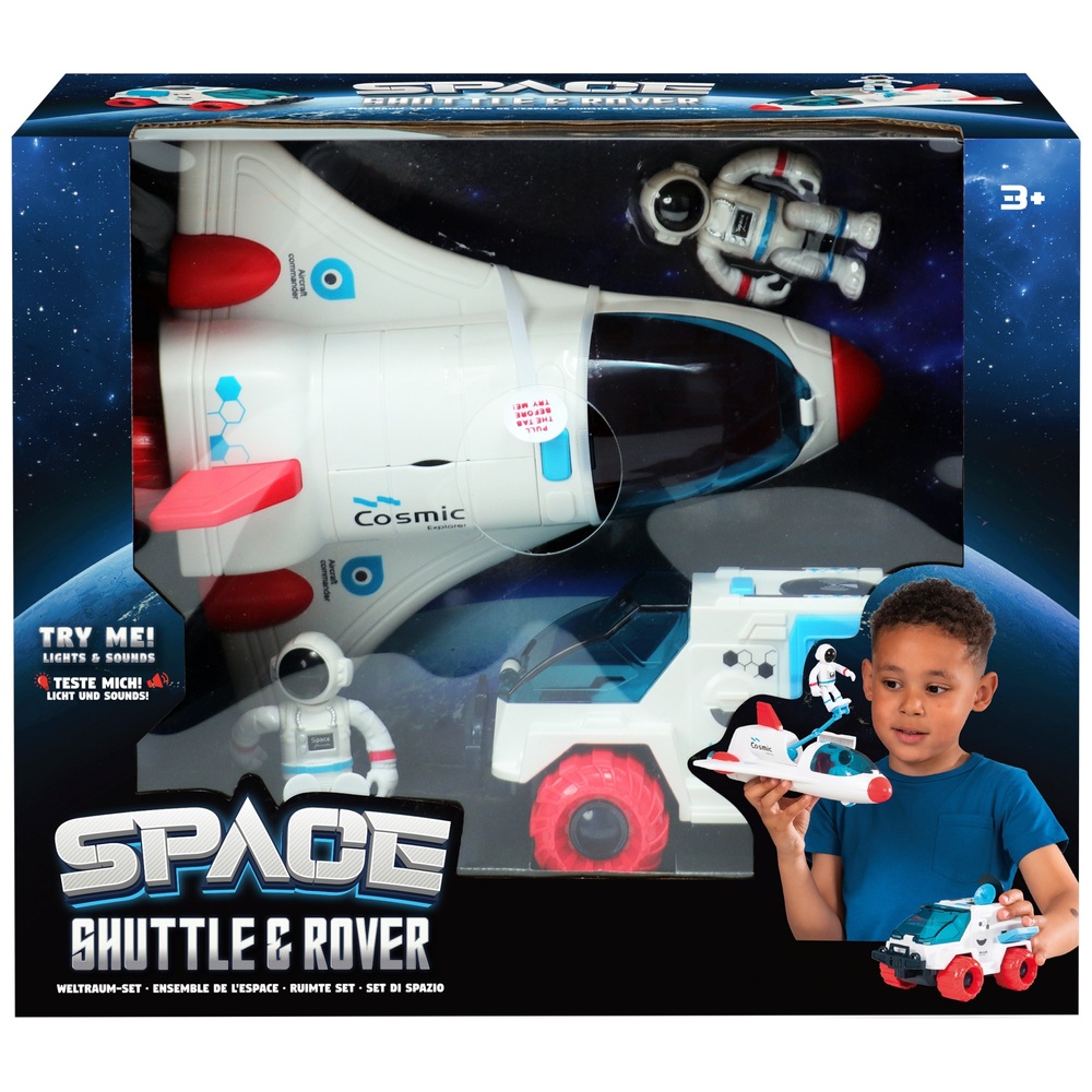 Raumauto und Shuttle
