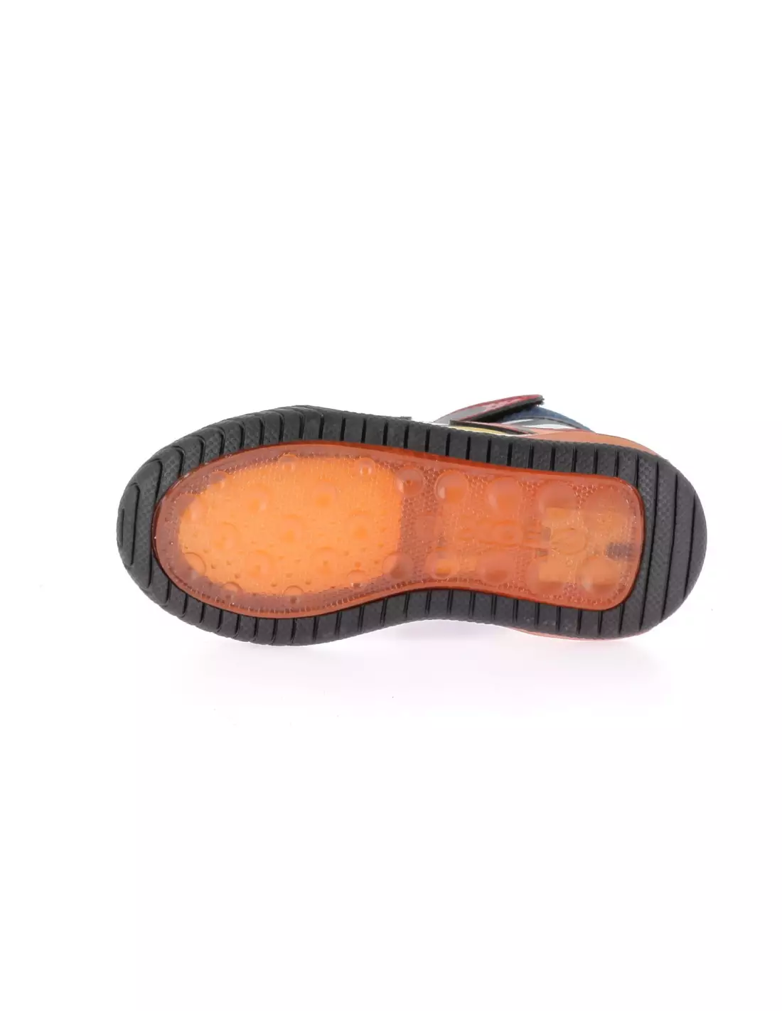 GEOX INEK - Baskets NAVYORANGE