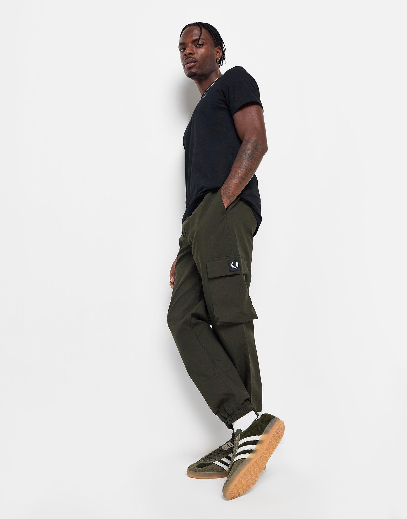 Fred Perry Pantalon Cargo Logo Homme